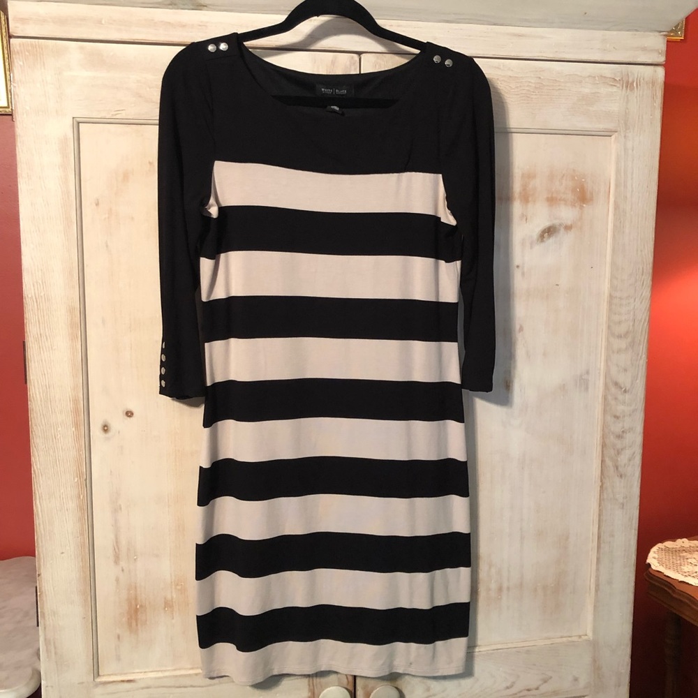 🌺🌼WHBM Striped Dress